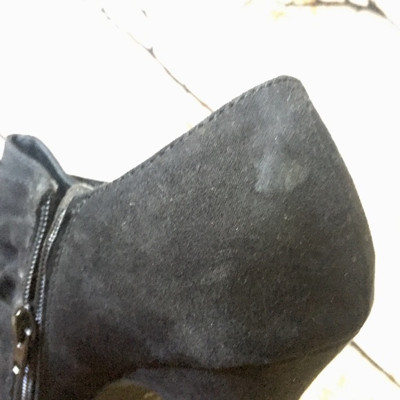 HP🎉 NWOT G By Guess Black Stiletto Booties Size 9.5 - Picture 7 of 8